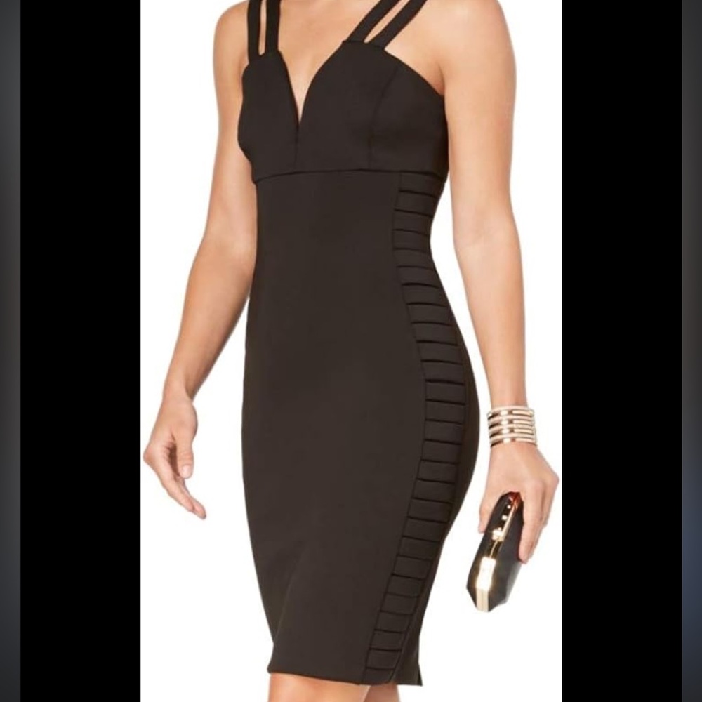 Guess Black tuxedo dress